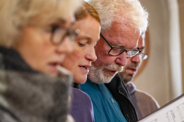 Chorprobe in St. Peter, Foto: Uwe Kiebel