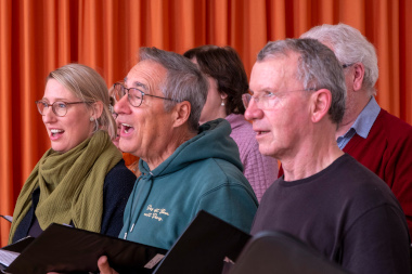 Chorprobe in St. Peter, Foto: Uwe Kiebel